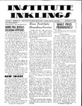 Volume 2, Issue 9 - January 27,1967 by Institute Inklings Staff