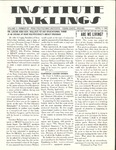 Volume 2, Issue 15 - April 7, 1967 by Institute Inklings Staff