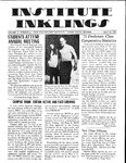 Volume 2, Issue 21 - May 19, 1967 by Institute Inklings Staff