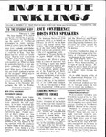 Volume 3, Issue 16 - February 9, 1968 by Institute Inklings Staff