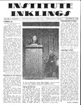 Volume 4, Issue 4 - October 25, 1968 by Institute Inklings Staff