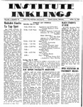 Volume 4, Issue 20 - April 25, 1969 by Institute Inklings Staff