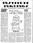 Volume 5, Issue 6 - November 7, 1969 by Institute Inklings Staff