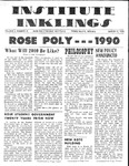Volume 5, Issue 16 - March 13, 1970 by Institute Inklings Staff
