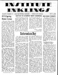 Volume 5, Issue 22 - May 15, 1970 by Institute Inklings Staff