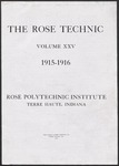 Volume 25 - Issue 1 - October, 1915 by Rose Technic Staff