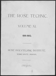 Volume 11 - Issue 1 - October, 1901 by Rose Technic Staff