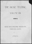 Volume 8 - Issue 2 - November, 1898 by Rose Technic Staff