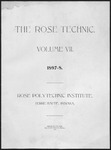 Volume 7 - Issue 1 - October, 1897 by Rose Technic Staff